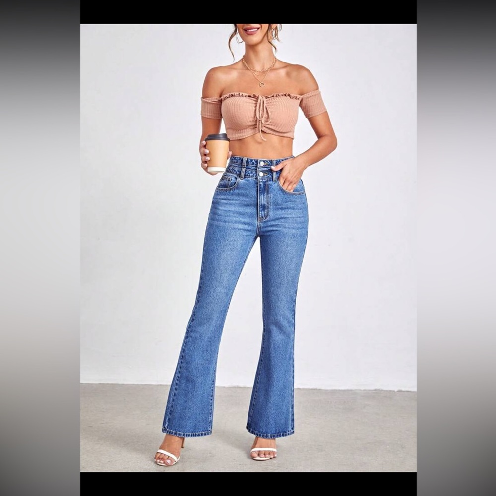 Tall High Waist Flare Jeans